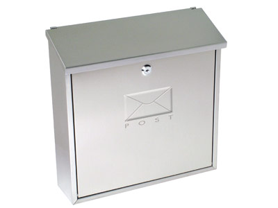 K11 Contemporary Stainless Steel Wall Mounted Letterbox